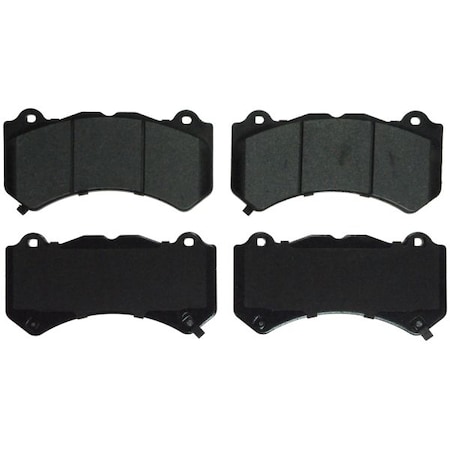Wagner Brakes Semi-Met Disc Pad Set, Zx1405 ZX1405